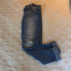 Abercrombie Kids ripped jeans